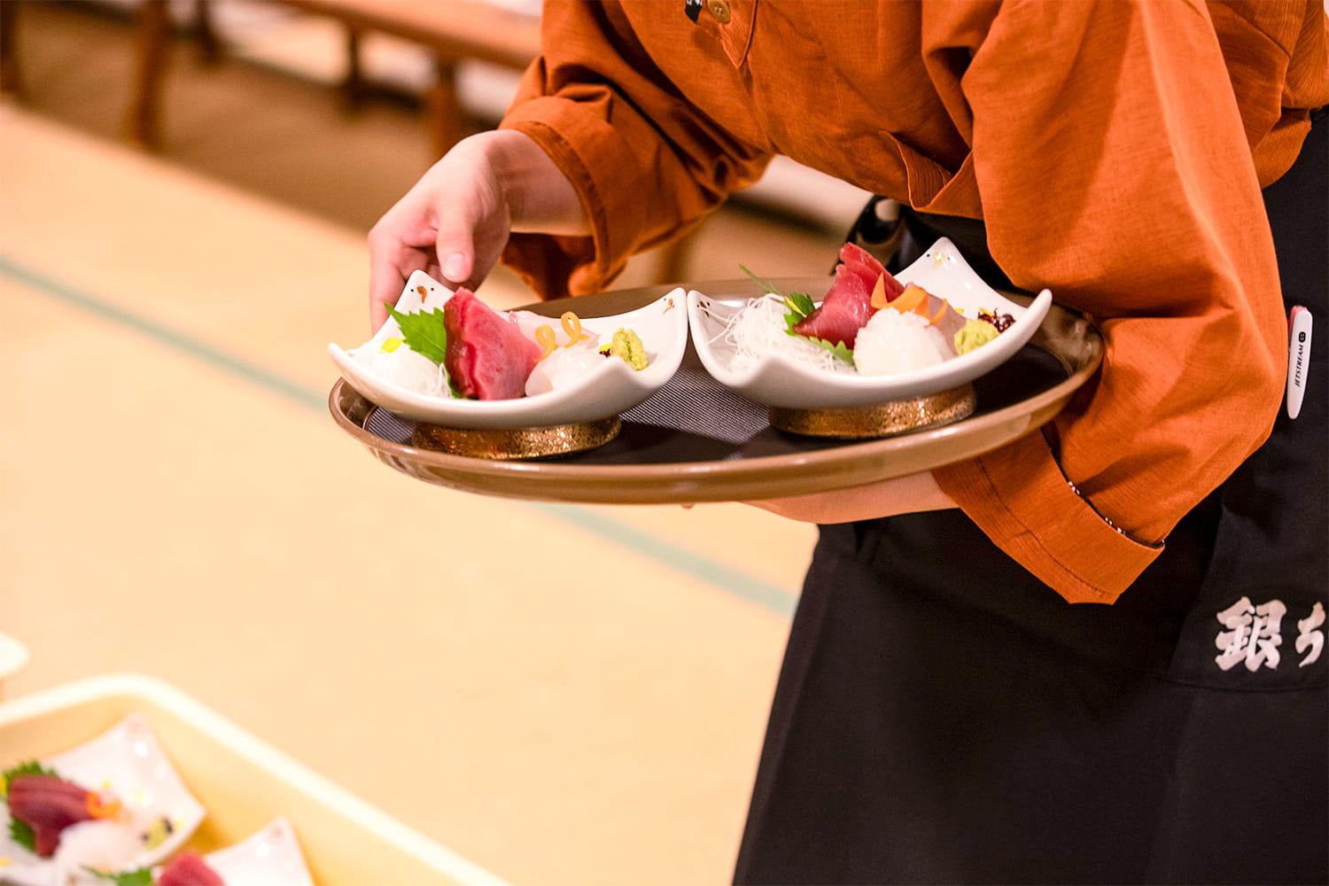 真心こめておもてなし