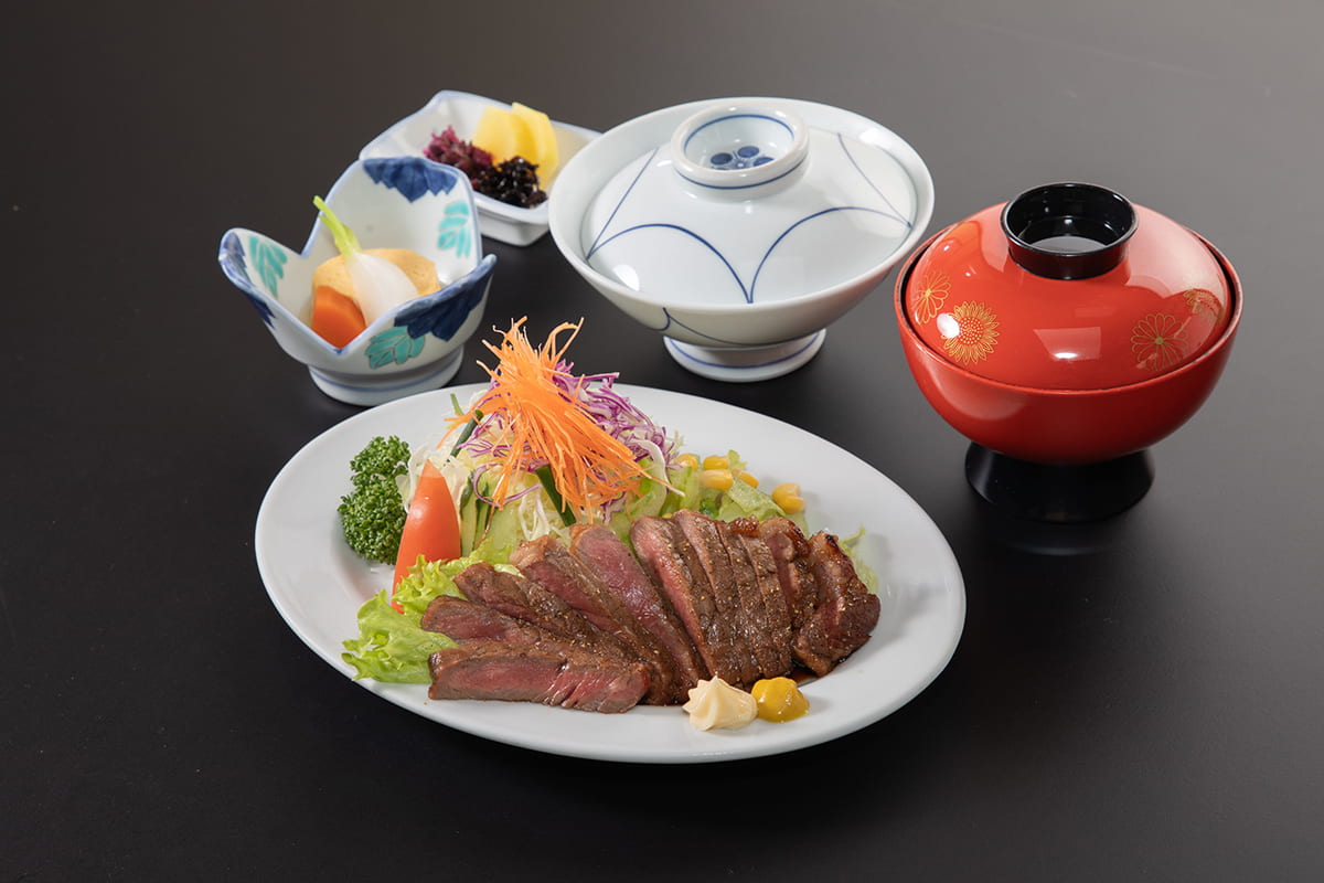 牛肉の山椒焼定食