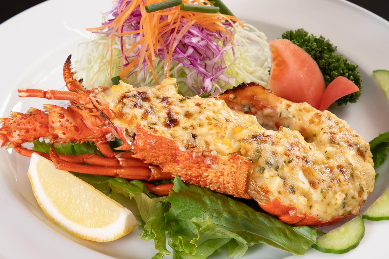 伊勢海老サラダ焼